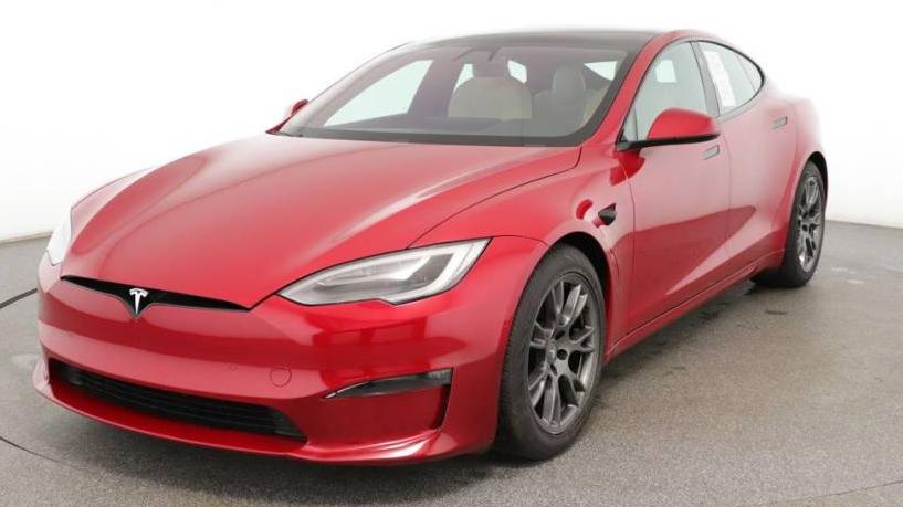 TESLA MODEL S 2021 5YJSA1E68MF442184 image